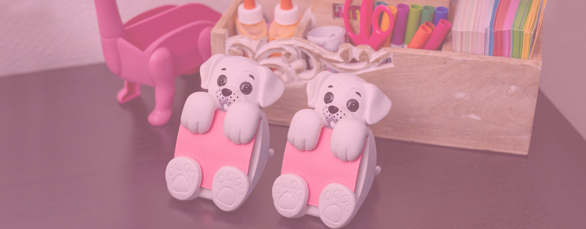 Dog Sticky Notes Holder